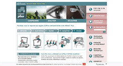 Desktop Screenshot of dematerialisation-plus.fr